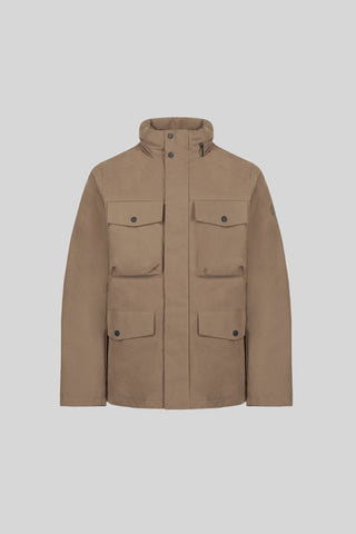 Field jacket People of Shibuya Anzai tortora davanti