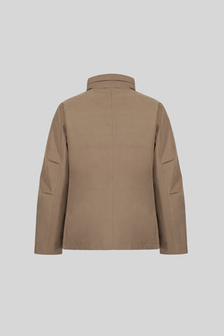 Field jacket People of Shibuya Anzai tortora dettaglio