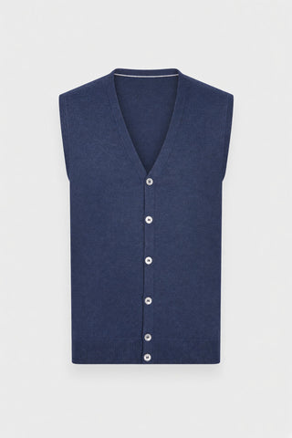 Gilet Gran Sasso in Lana Merinos colore 597