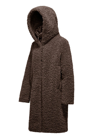 Cappotto Bomboogie in Sherpa Fleece