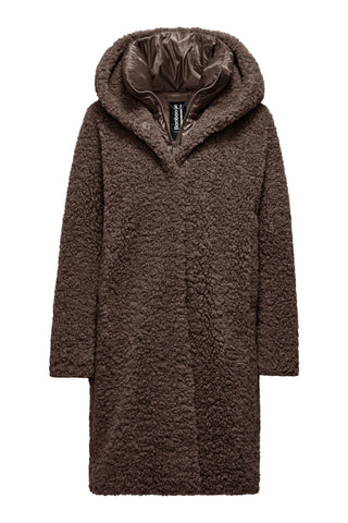 Cappotto Bomboogie in Sherpa Fleece