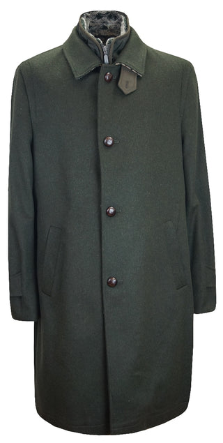Cappotto Steinbock Logan verde oliva