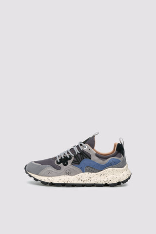 Sneaker Flower Mountain Yamano 3 grigio scuro, grigio e navy vista 1