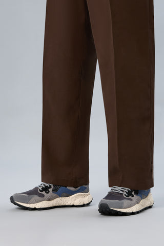 Sneaker Flower Mountain Yamano 3 grigio scuro, grigio e navy vista 2