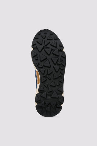 Sneaker Flower Mountain Yamano 3 navy, blu e marrone vista 4
