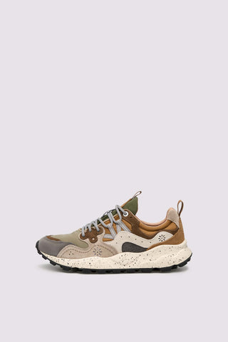 Sneaker Flower Mountain Yamano 3 grigio e cipolla vista 1