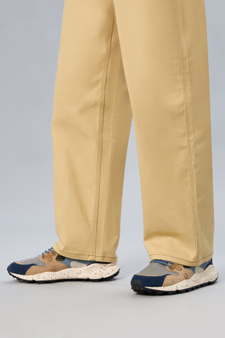 Sneaker Flower Mountain Yamano 3 navy, marrone chiaro e grigio vista 2