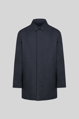 Trench People of Shibuya Hokkaido blu scuro davanti
