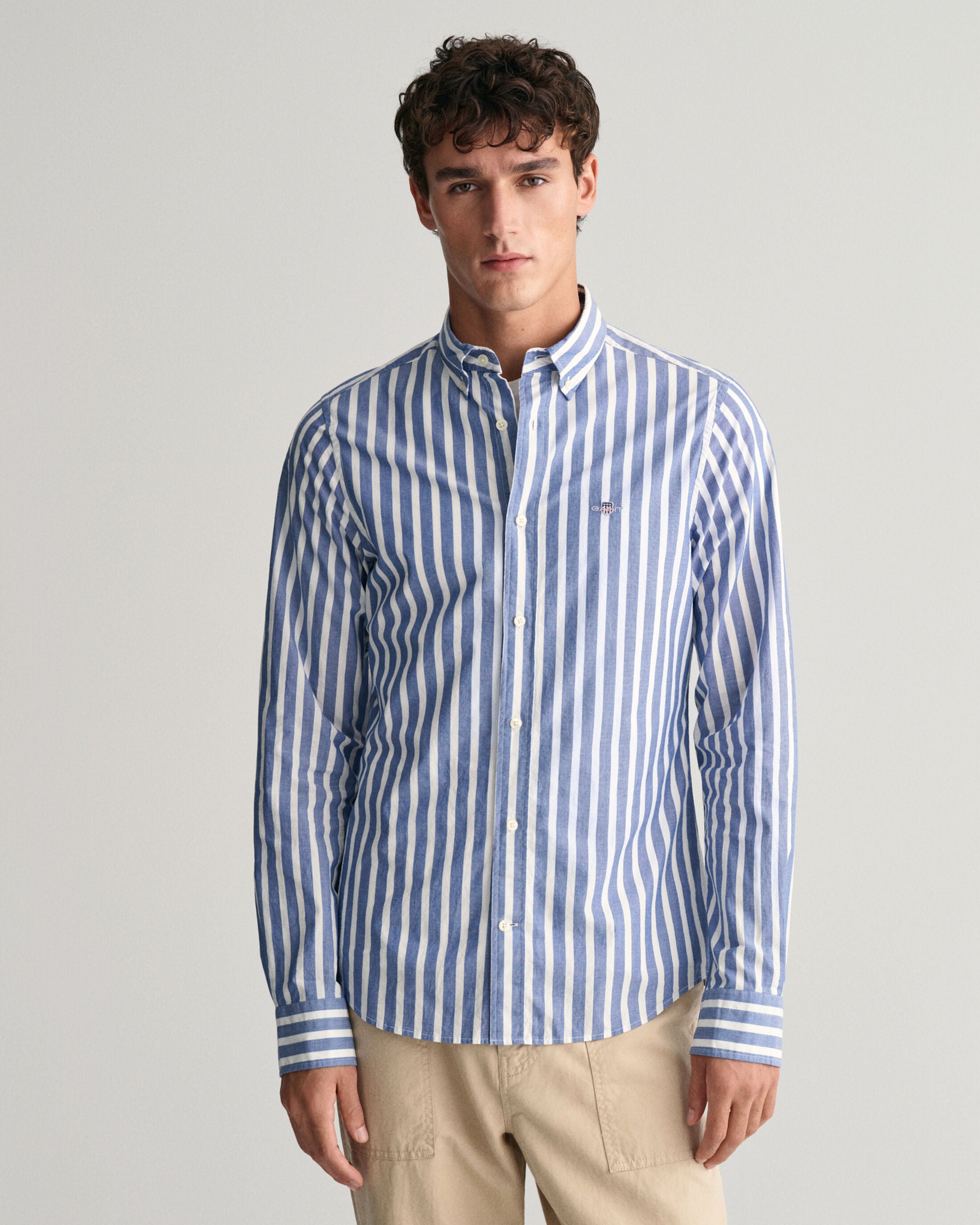Camicia classica in popeline regular fit CLASSIC BLUE | Negozio Camicia classica in popeline regular fit CLASSIC BLUE | Negozio