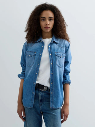 Camicia Replay Over in Denim - W05N3 .00D.26C 27C